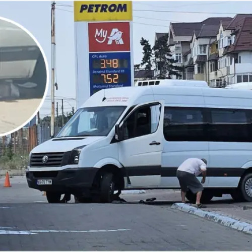 Accident rutier grav în Bascov: o femeie rănită după ce a fost lovită de un microbuz