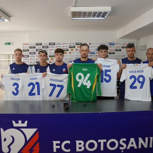 FC Botoșani anunță plecarea a șapte jucători și venirea altor șase