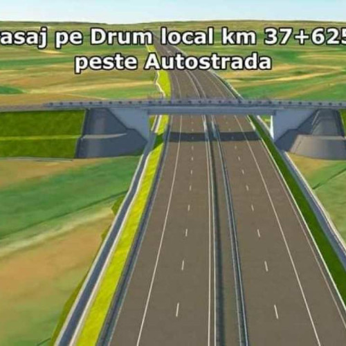 CNAIR trimite documentația la ANAP pentru validarea contractului primului lot al autostrăzii Pașcani - Suceava