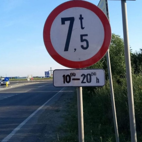 Restricții de trafic datorită caniculei în perioada 13-14 iulie 2024