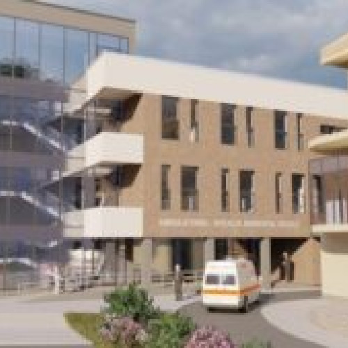 Lucrările pentru un nou corp la Spitalul Municipal Săcele au început