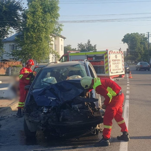 Accident rutier în Maritei: patru persoane rănite, printre care și un minor