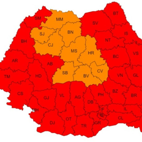 Caniculă prelungită în România: Cod Roșu pentru 15 și 16 iulie, avertizează ANM