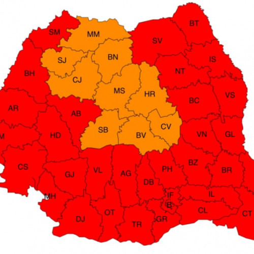 Galatiul și alte regiuni din România sub Cod roșu de caniculă la începutul săptămânii