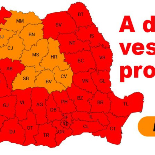 ANM prelungește codul roșu de caniculă pentru județul Buzău și mare parte din țară