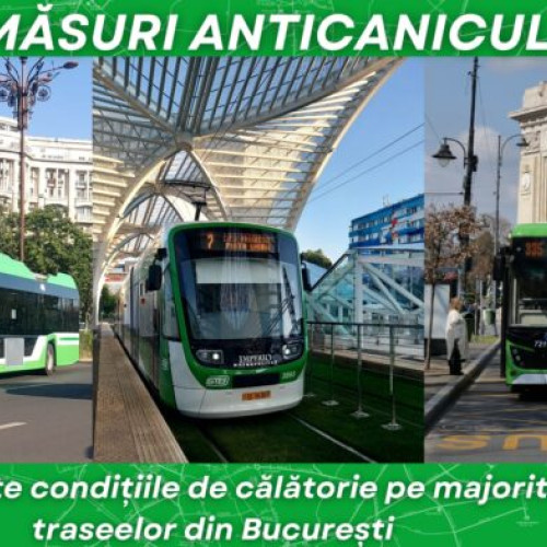 STB anunță măsuri anticaniculă pentru weekend-ul cu cod roșu