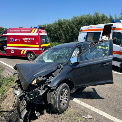 Fetita de aproape trei ani, decedata dupa un grav accident rutier la Bunesti