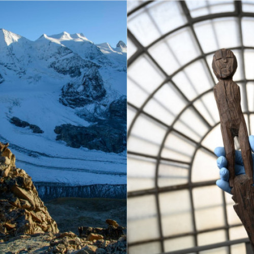 Descoperiri antice scoase la lumină de topirea ghețarilor elvețieni