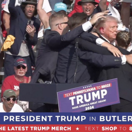 Donald Trump evacuat de la miting în Pennsylvania după focuri de armă