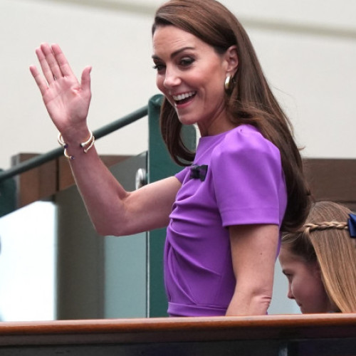 Prințesa de Wales, ovaționată la finala de la Wimbledon