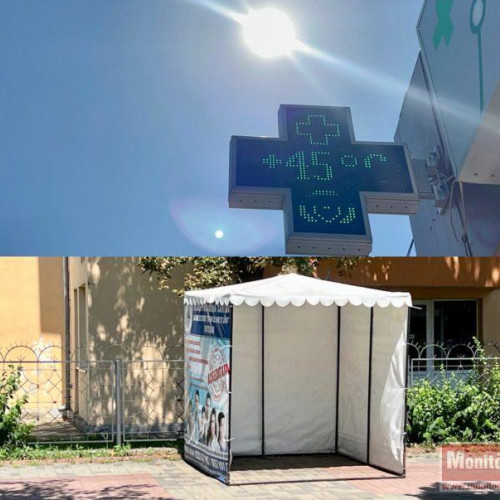 Centre de prim ajutor mai mult pe hârtie în perioada caniculei