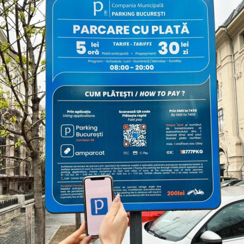 Sancțiunile pentru parcările ilegale cresc în Capitală