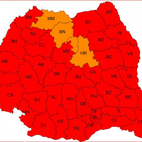 Cod roșu de caniculă prelungit până pe 17 iulie