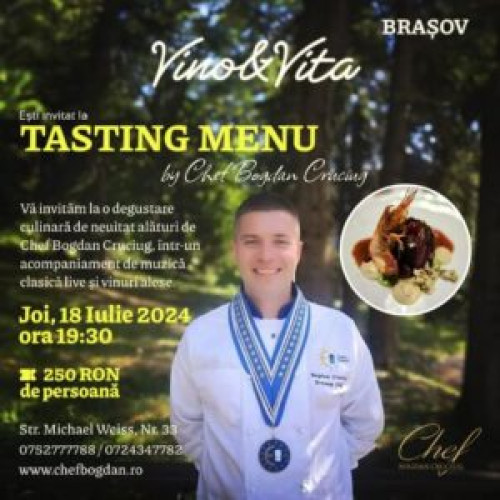 Un colț de paradis culinar în Centrul Istoric al Brașovului: noul restaurant al chef-ului italian Emilio Ferrari