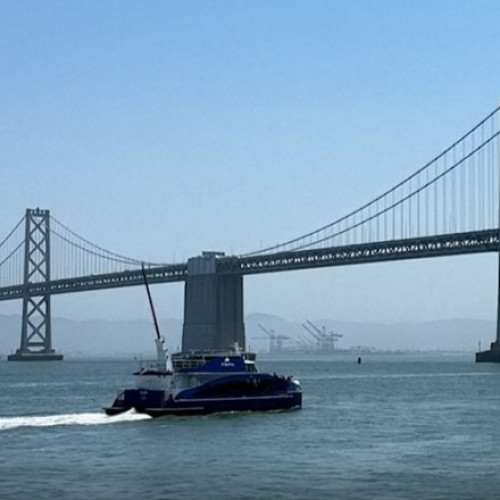 Primul feribot alimentat cu hidrogen a fost dezvăluit în San Francisco