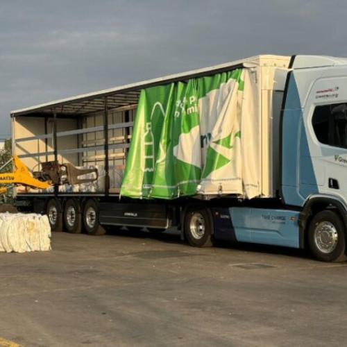 Green Group testează primul camion electric Scania de 40 de tone în divizia GreenTech
