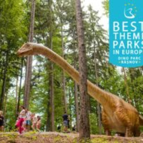 Dino Parc Râșnov ocupă locul trei în Europa la popularitatea parcurilor de distracții