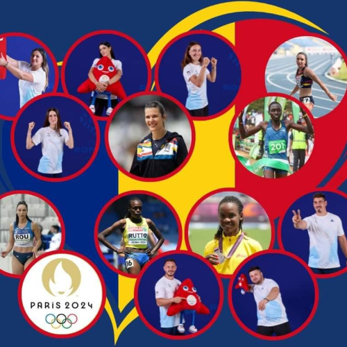 România va fi reprezentată de 13 atleți la Jocurile Olimpice de la Paris