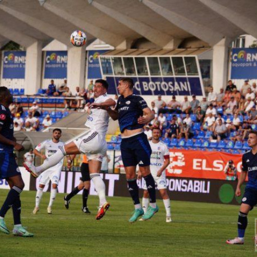 FC Botoșani a început noul sezon cu o înfrângere împotriva celor de la Oțelul Galați