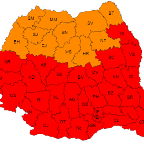 ANM anunță extinderea codului roșu de caniculă, dar și o ușurare spre sfârșitul săptămânii