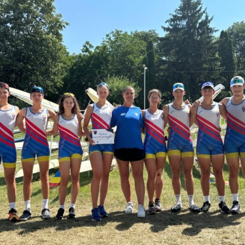 Competiții de canotaj pentru juniori în municipiul Iași