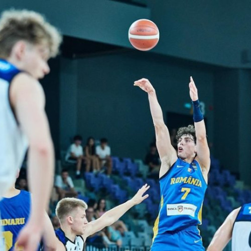 Naționala masculină de baschet U20 a României s-a calificat în sferturile Campionatului European