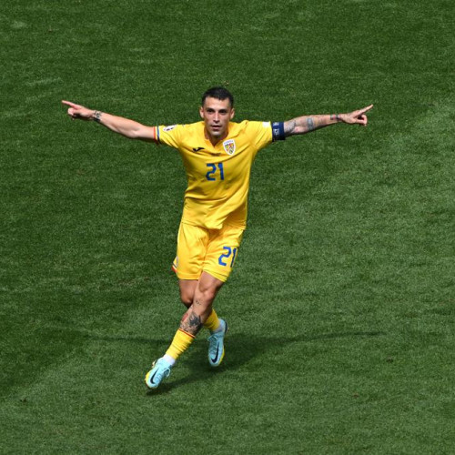 Golul lui Nicolae Stanciu din partida cu Ucraina, in top zece goluri la EURO 2024
