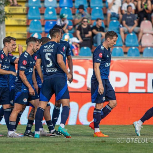 Otelul Galati castiga un meci spectaculos cu 3-2
