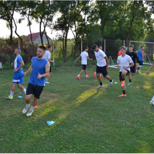 Prima ședință de antrenament a echipei CS Diosig în presezon