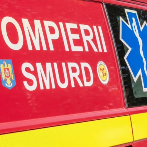 Accident rutier cu microbuz și autocamion în Satu Mare: activat Planul Roșu
