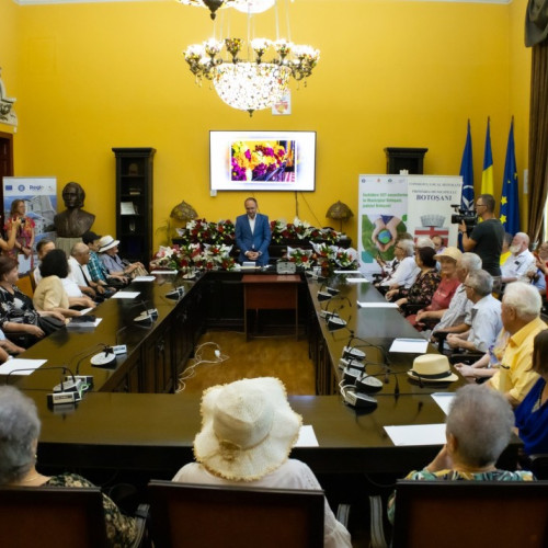 Cuplurile cu 50 și 60 de ani de căsnicie, premiate la Primăria Botoșani