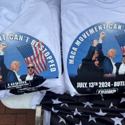 Tentativa de asasinat asupra lui Donald Trump generează un val de produse online