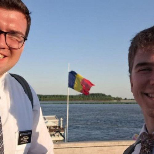 Misionari americani în Galați: Jared și Parker răspândesc credința mormonă