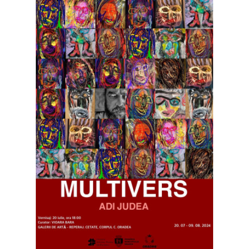 Expozitia "Multivers" a artistului Adi Judea va fi deschisă la Cetatea Oradea
