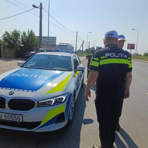 Tânăr cu dosar penal pentru conducerea unei mașini neînmatriculate