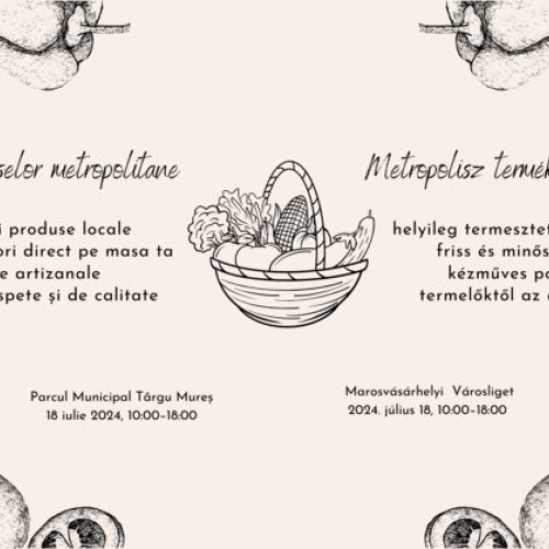 Asociatia Zona Metropolitana sprijina producatorii locali prin organizarea Pietei Produselor Metropolitane