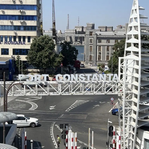 Accident rutier în Portul Constanţa şi pe Autostrada A4