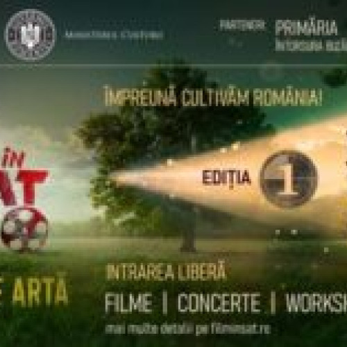 Festivalul de artă "Film în Sat" debutează la Întorsura Buzăului