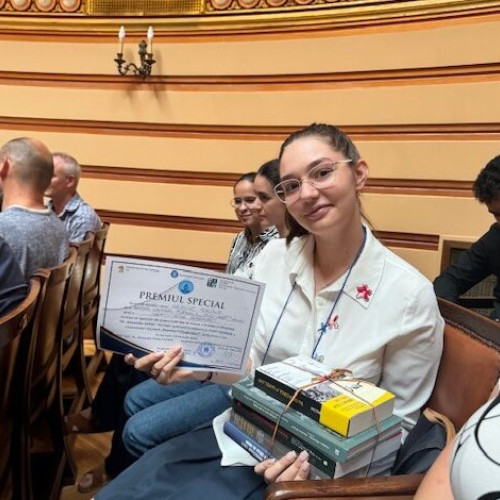 Adriana Grigore, premiată la Concursul Național „Memoria Holocaustului”