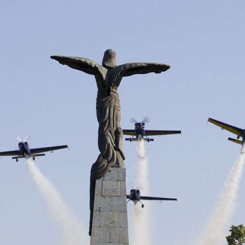 Ceremonie militară și religioasă în satul Acriș cu ocazia Zilei Aviației