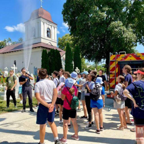 Activitate educativă pentru copii la biserica "Adormirea Maicii Domnului"