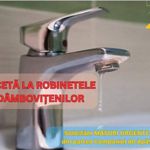 Seceta din Dâmbovița: autoritățile cer măsuri urgente pentru criza apei potabile