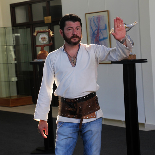 Doliu la Centrul Cultural "Dunarea de Jos" după dispariția sculptorului Sergiu Dumitrescu Jr.