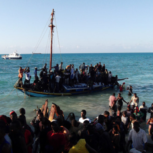 Incendiu devastator în largul coastei Haitiene, zeci de migranți și-au pierdut viața