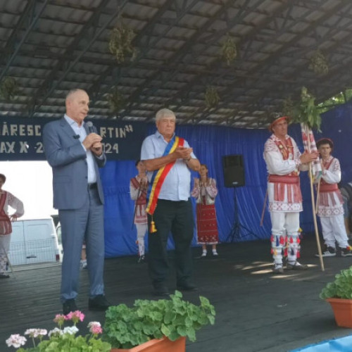 Huiduieli la Ziua comunei Colonești pentru Mircea Geoană