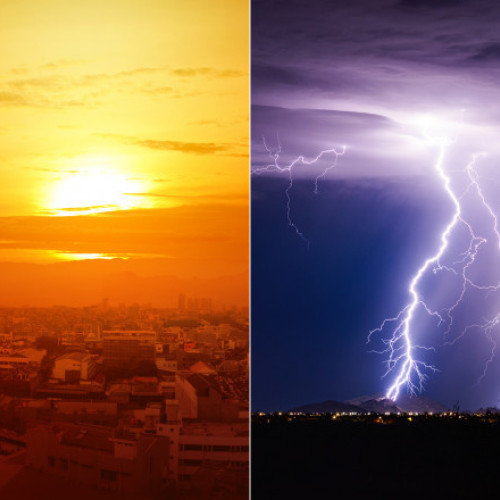 Meteorologii anunță cod galben de vijelii și caniculă în România