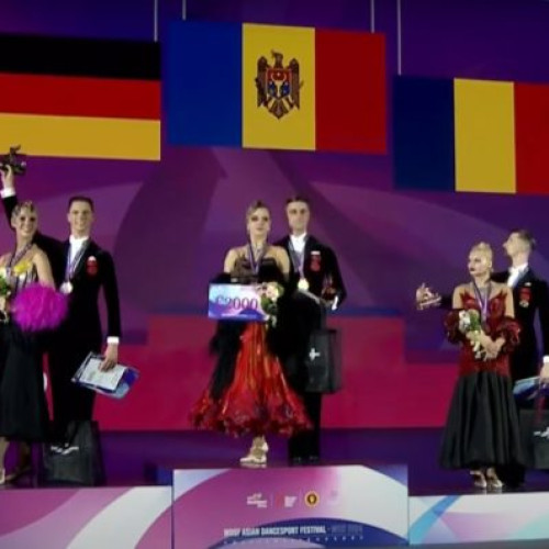 Rares Cojoc și Andreea Matei obțin bronzul la Cupa Mondială de dans sportiv