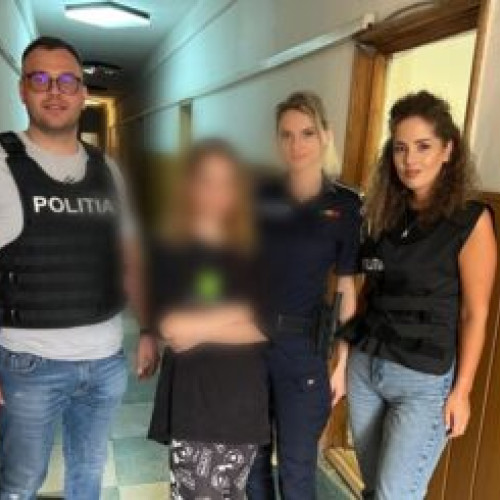 Tânără salvată de polițiști după o amenințare cu sinuciderea