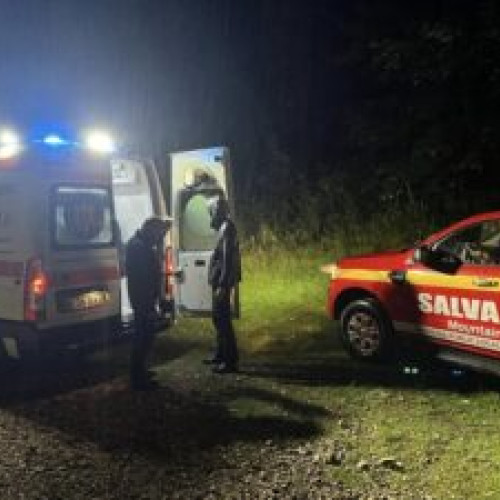Accident neobișnuit în Piatra Craiului: un turist beat s-a rănit