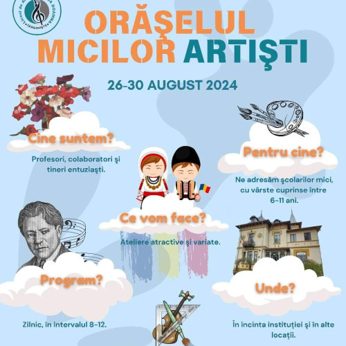 Liceul de Arte „Balasa Doamna” organizează „Școala de vară” pentru copii